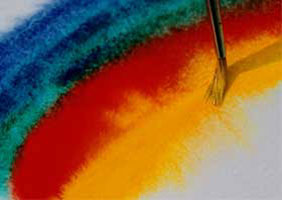 Malen mit Aquarellfarben